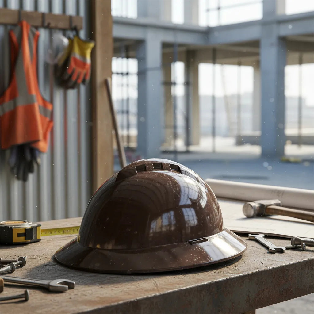 Casco de Seguridad industrial Ala completa con Arnés