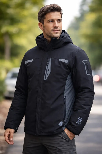 Parka Térmica Impermeable Hombre | Abrigo para Frío y Lluvia, Liviana y Resistente