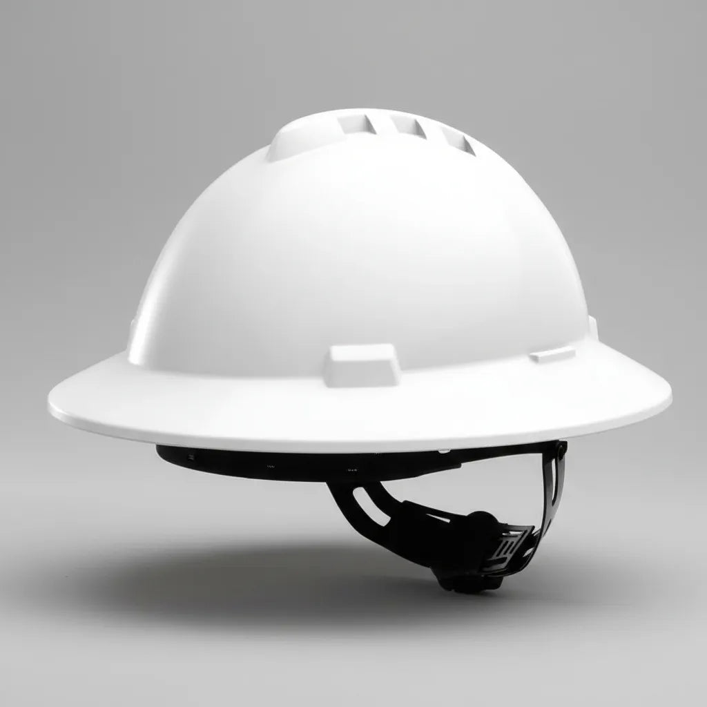 Casco de Seguridad industrial Ala completa con Arnés