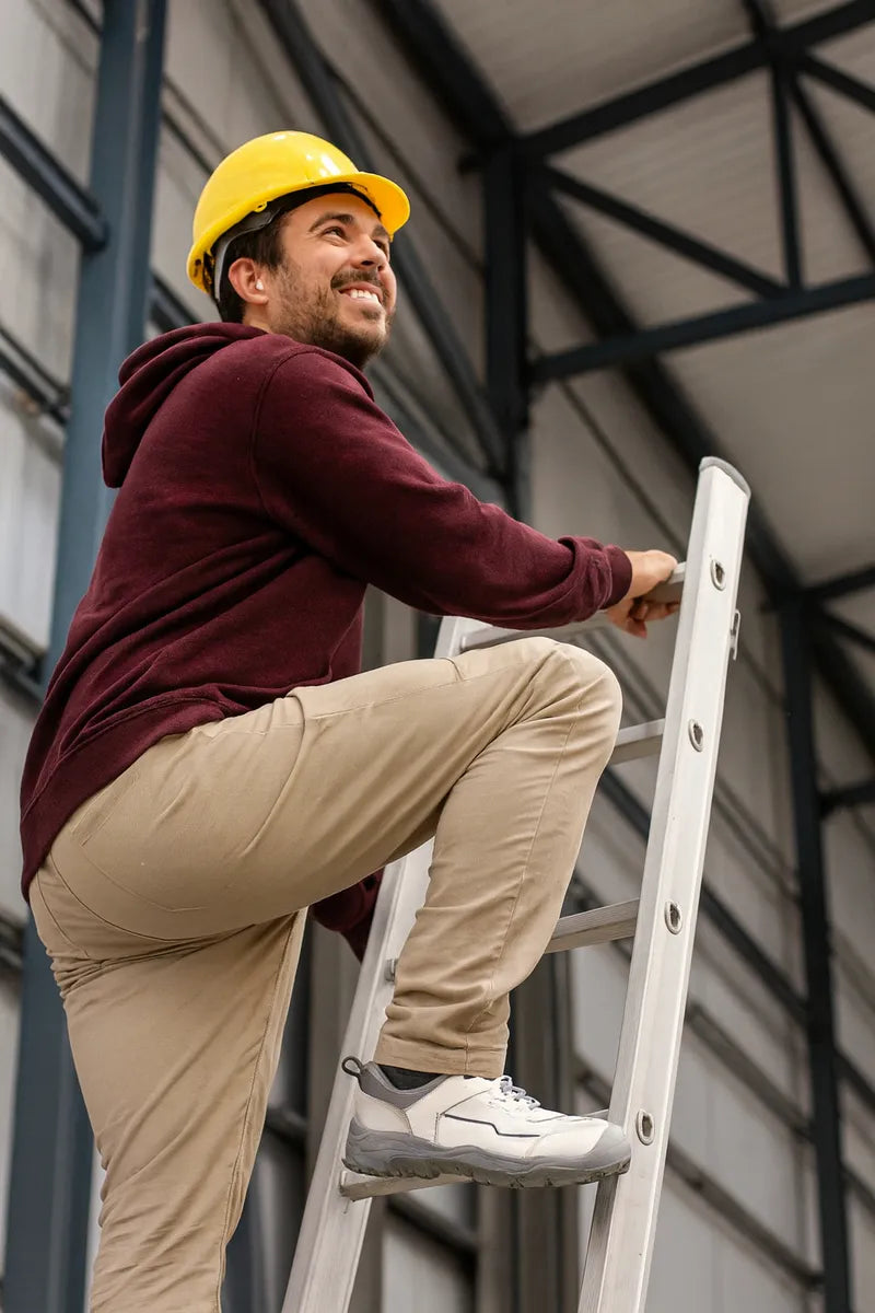 Zapatos De Seguridad Unisex Blanco Impermeable Dieléctrico
