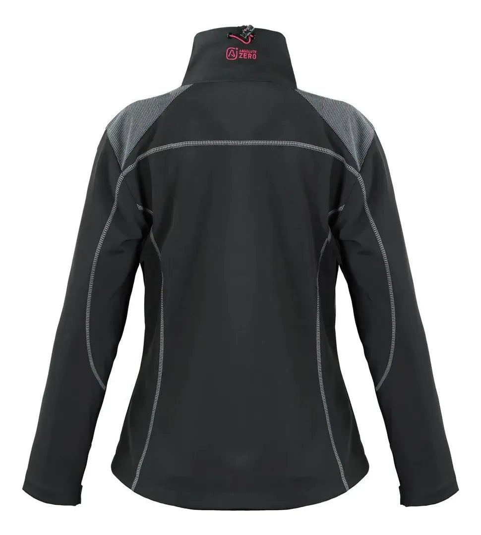 Chaqueta Softshell Mujer Negra Absolute Zero | Térmica, Resistente al Viento y Cómoda