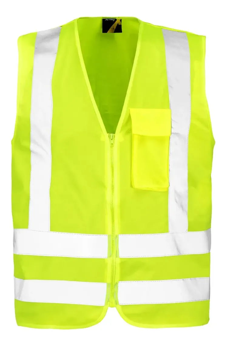 Chaleco Reflectante Reglamentario Alta Visibilidad | Seguridad Vial y Trabajo