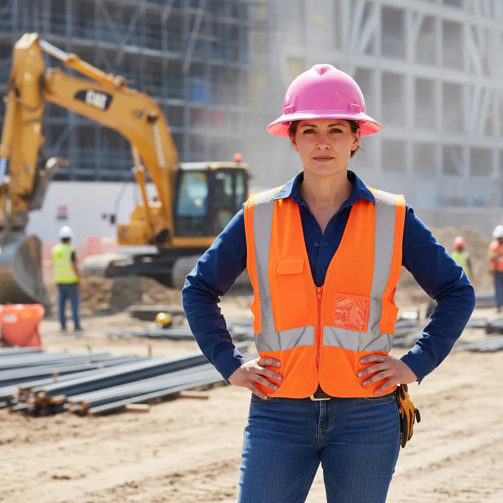 Casco de Seguridad industrial Ala completa con Arnés