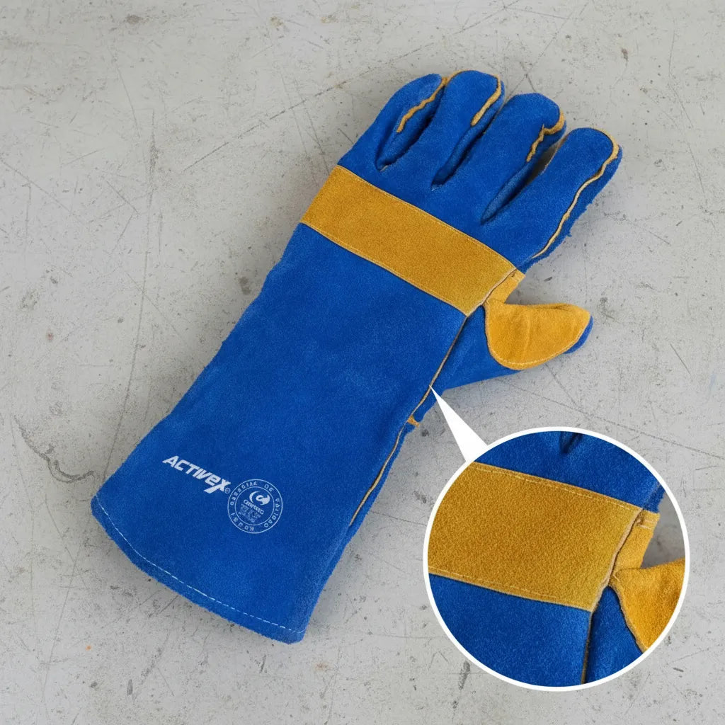 Guante de Descarne para Trabajo Industrial | Resistente para Soldadura y Construcción