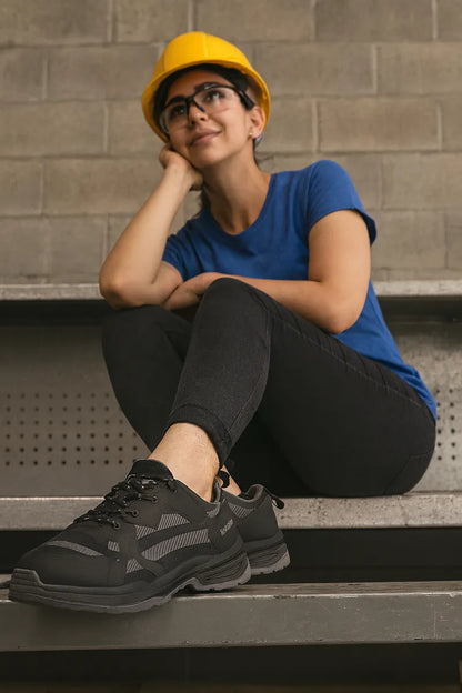 Zapatos anti perforación ideal para trabajo industrial seguro