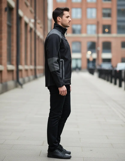 Chaqueta Softshell Hombre Absolute Zero Z-1100 TK | Térmica, Cortaviento y Resistente