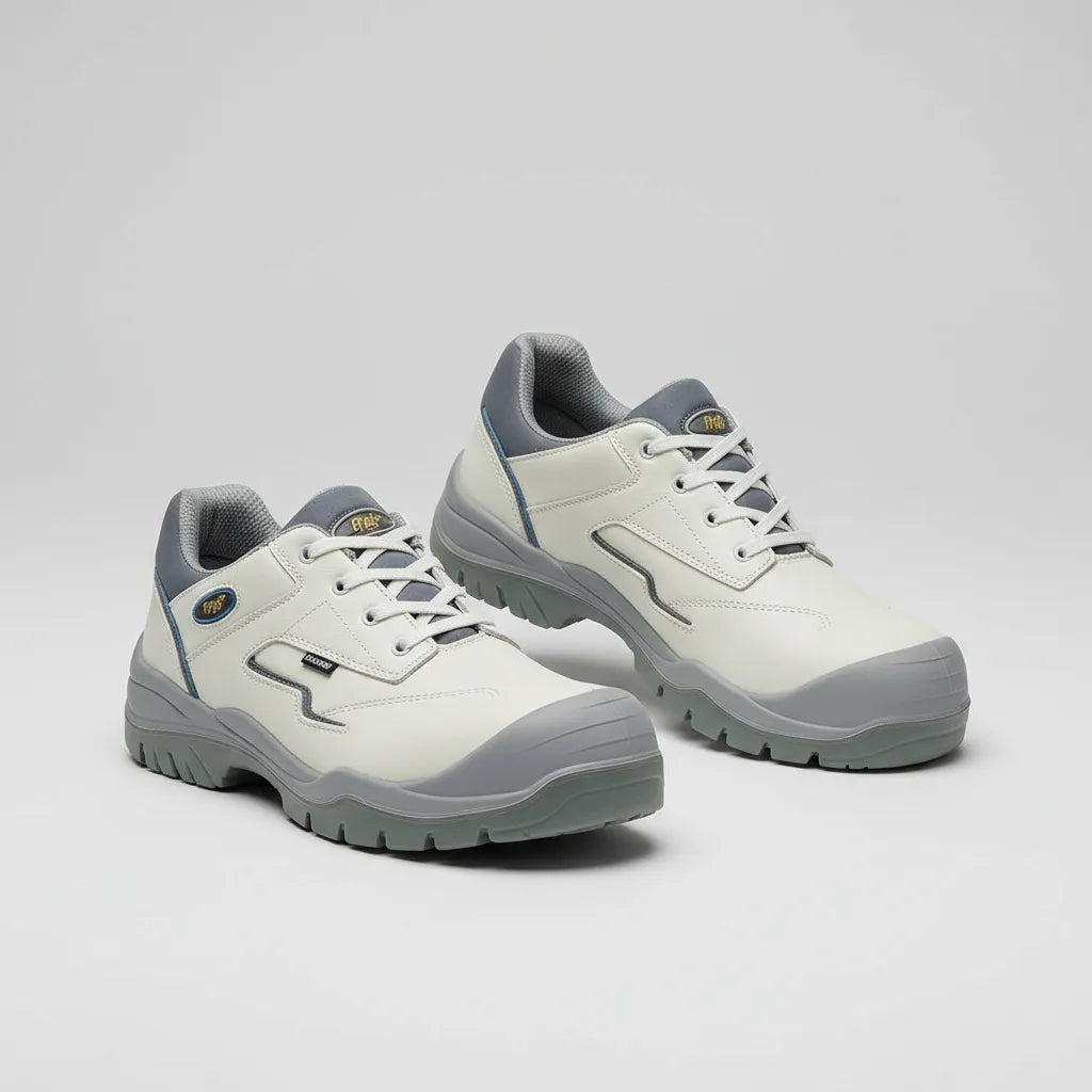Zapatos De Seguridad Unisex Blanco Impermeable Dieléctrico