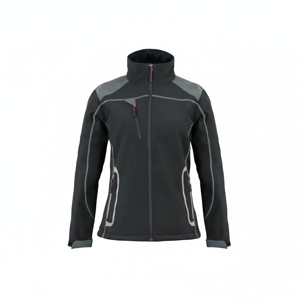 Chaqueta Softshell Mujer Negra Absolute Zero | Térmica, Resistente al Viento y Cómoda
