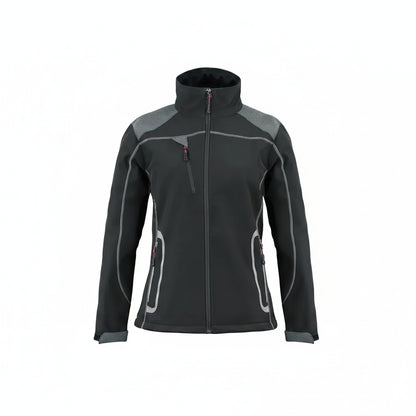 Chaqueta Softshell Mujer Negra Absolute Zero | Térmica, Resistente al Viento y Cómoda