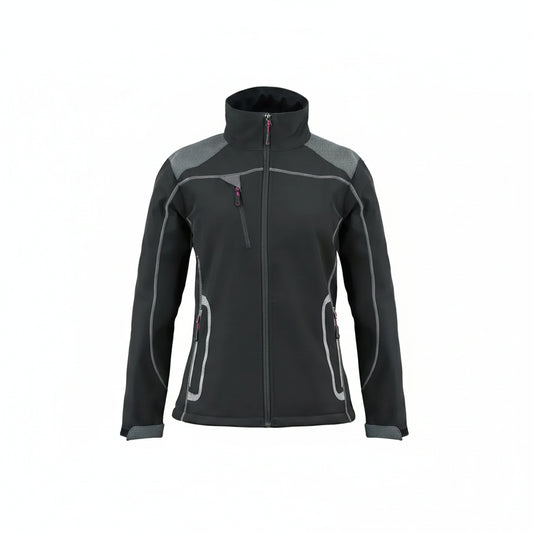 Chaqueta Softshell Mujer Negra Absolute Zero | Térmica, Resistente al Viento y Cómoda