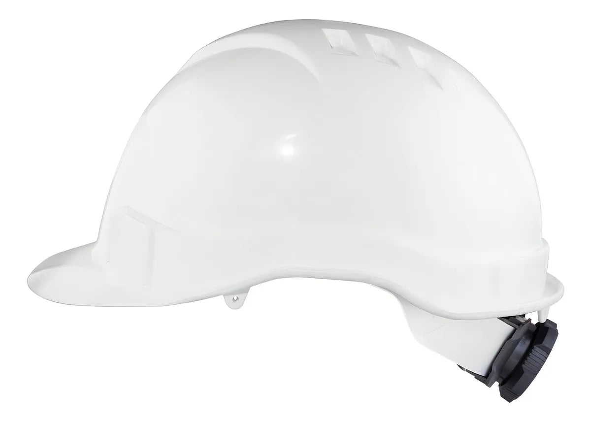 Casco De Seguridad con Arnés 6 puntas Ajuste Ratchet