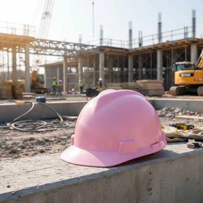 Casco De Seguridad Rosa Dieléctrico Msa V-gard Rosa