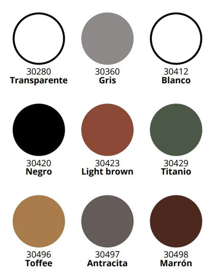 Silicona Neutra 300 ml - colores