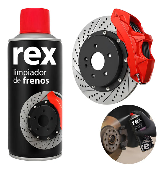 Limpiador De Frenos 450ml Rex Elimina Contaminantes