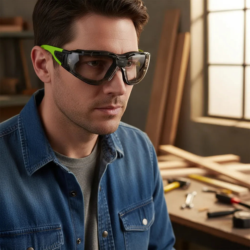 Lentes de Seguridad Libus Eco Plus | Protección Ocular Liviana para Trabajo