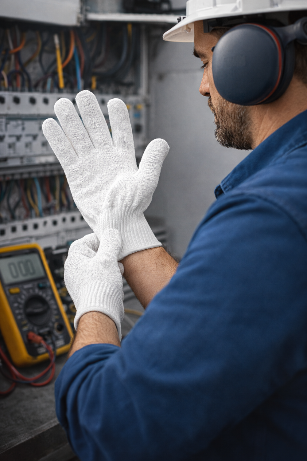 Guante de Algodón para Guante Dieléctrico | Protección y Comodidad para Trabajo Eléctrico