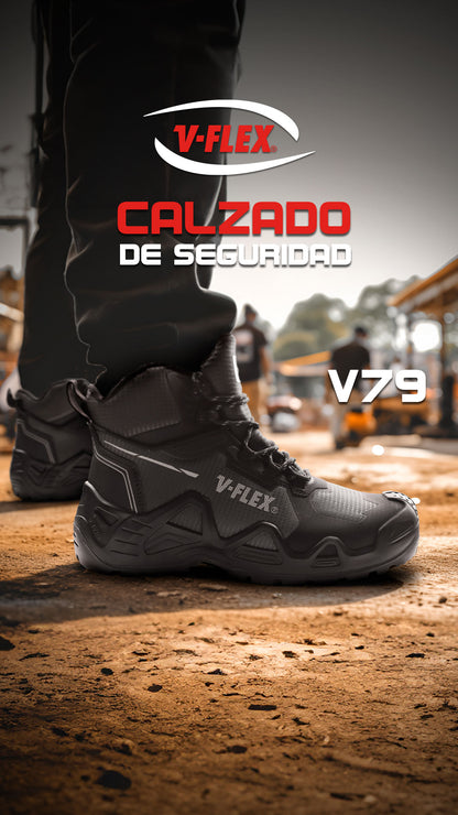 Botín de seguridad  Waterproof Gris