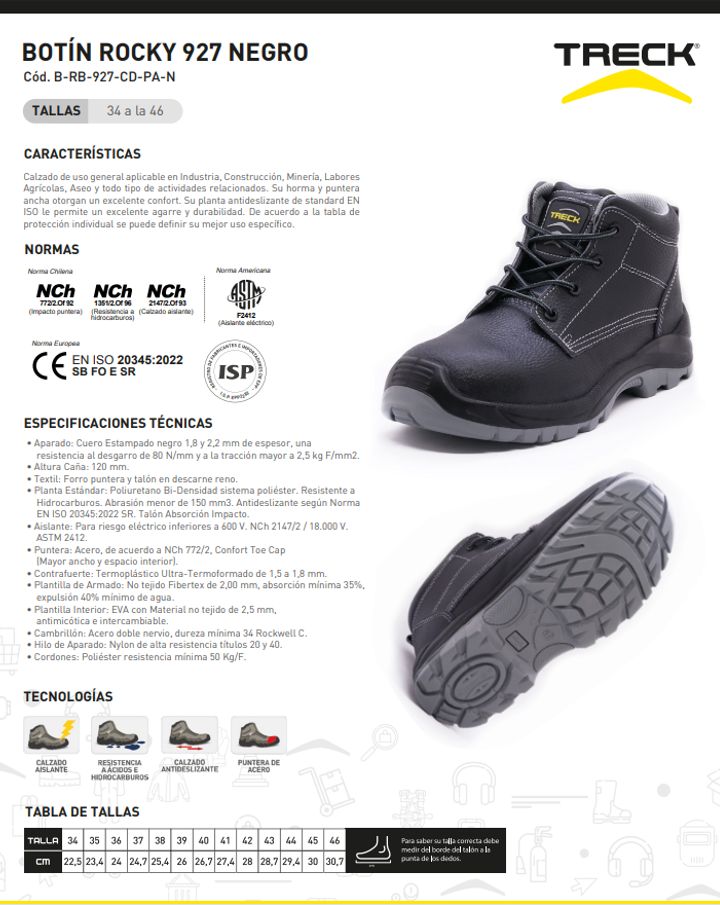 Botín de Seguridad negro