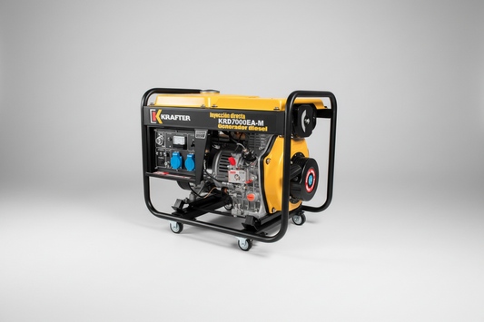 Generador Diésel 6 kVA Abierto – Potencia y Resistencia para Uso en Terreno