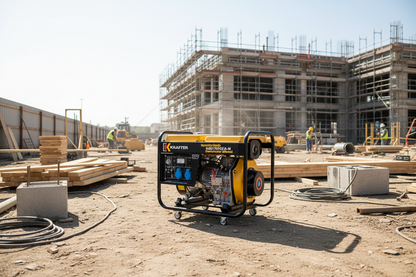 Generador Diésel 6 kVA Abierto – Potencia y Resistencia para Uso en Terreno