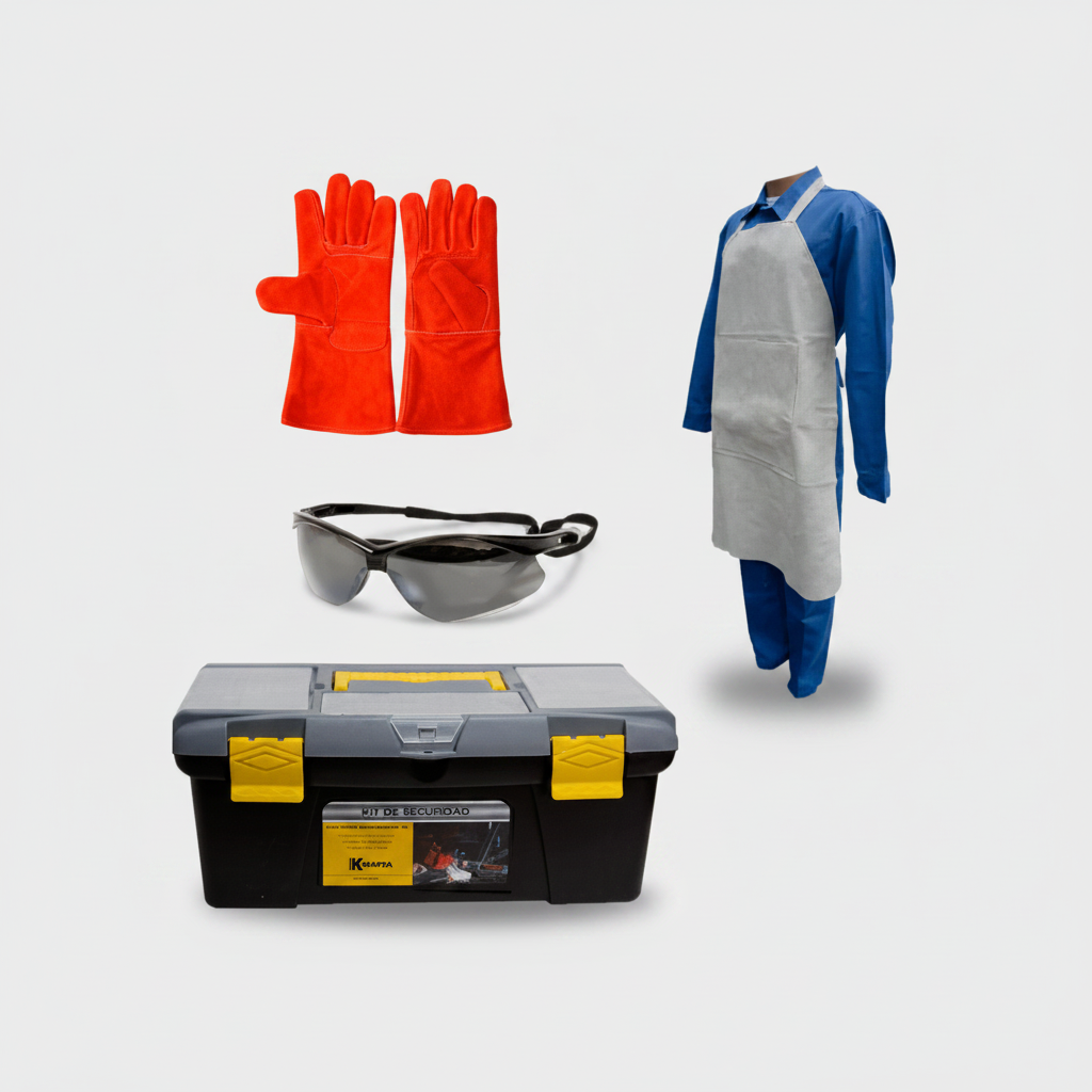 Kit de Seguridad para Soldar Krafter con EPP para Soldadura