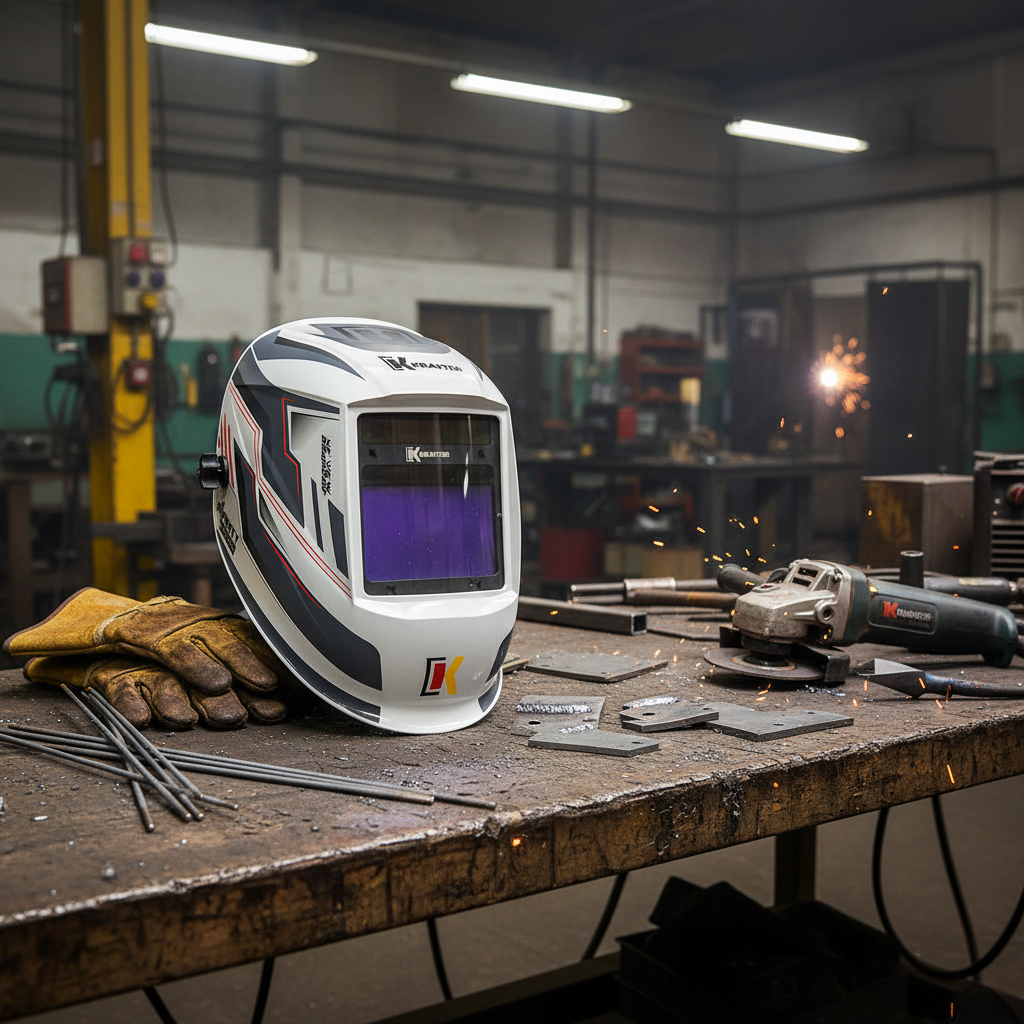 Máscara Fotosensible Krafter Infinity 950 Pro | Careta de Soldar Automática Profesional