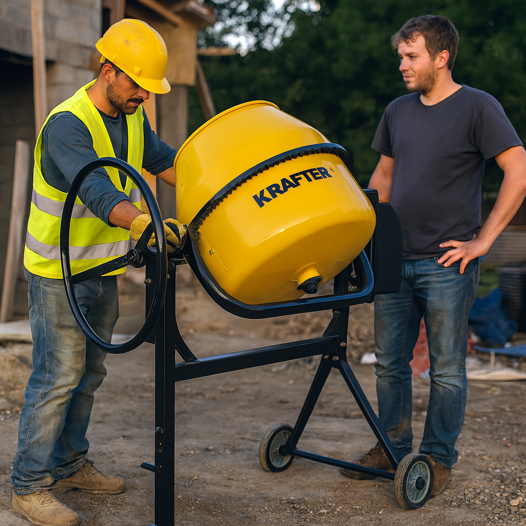 Betonera Volteo Lateral 130L