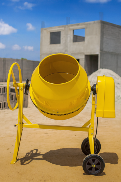 Betonera de Volteo Lateral con Motor Eléctrico