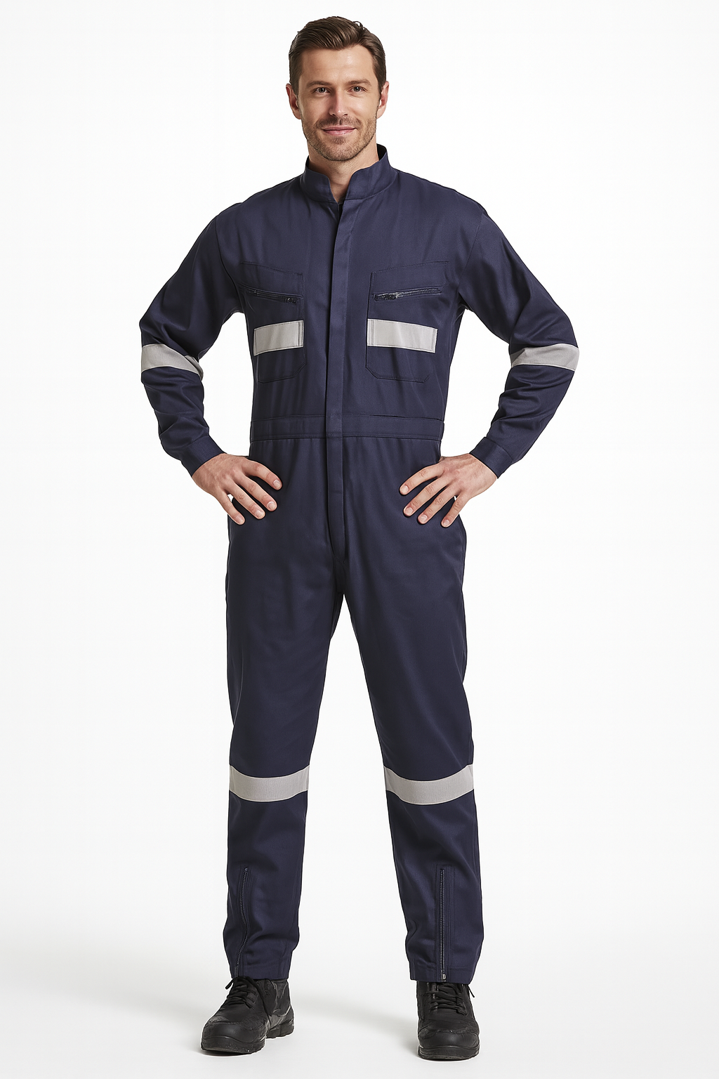 Overol Piloto Poplin Azul