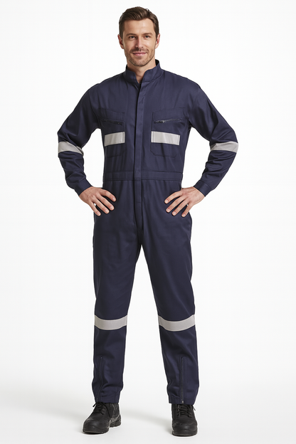 Overol Piloto Poplin Azul