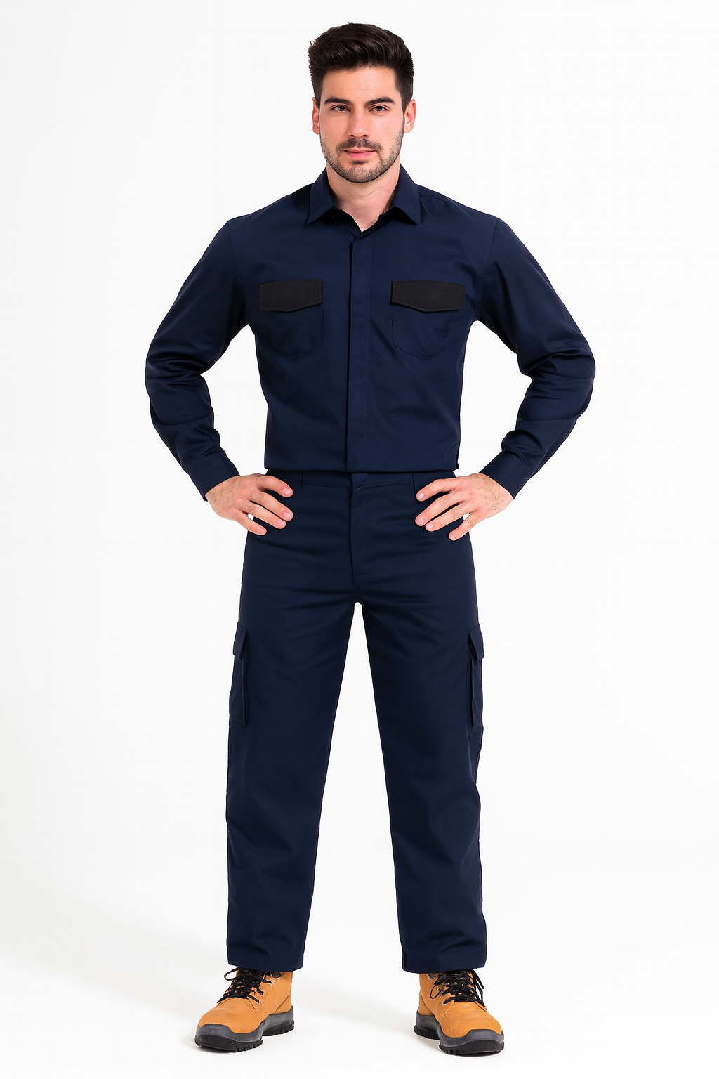 Pantalón Ignifugo EN11612 + AS 9,5cal Azul