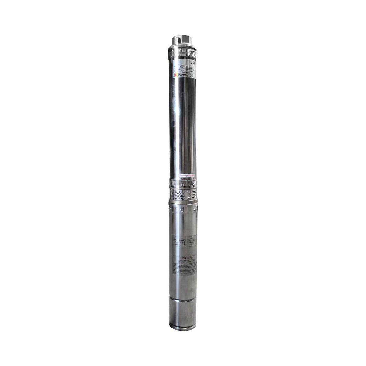 Electrobomba Pozo Profundo Krafter QJD8-35 1,5HP | 49 m
