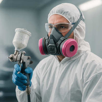 Respirador 3M 6200 – Protección, Comodidad y Compatibilidad en Ambientes Exigentes