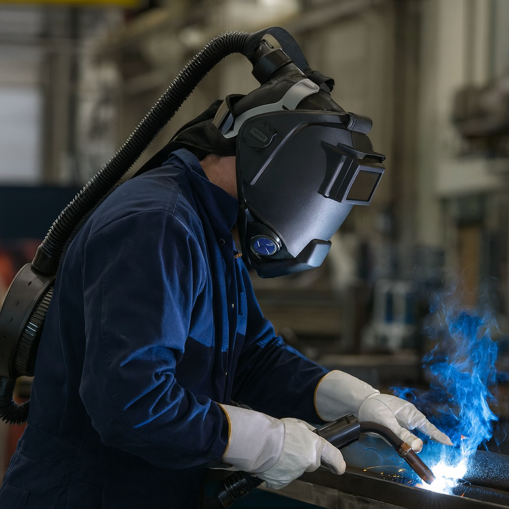 Respirador Full Face con Adaptador para Soldador: Protección Completa y Comodidad