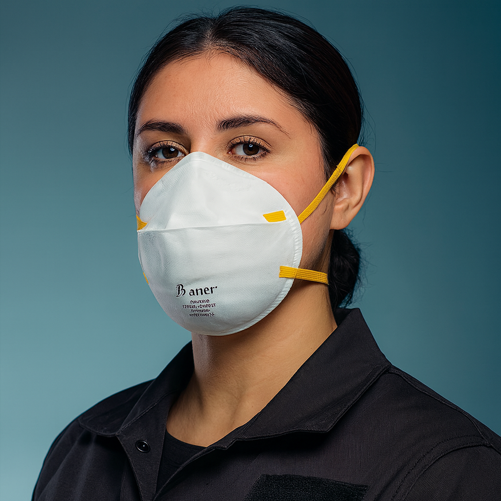 Respirador de Libre Mantenimiento No Reutilizable - Protección Eficaz contra Partículas (30u)