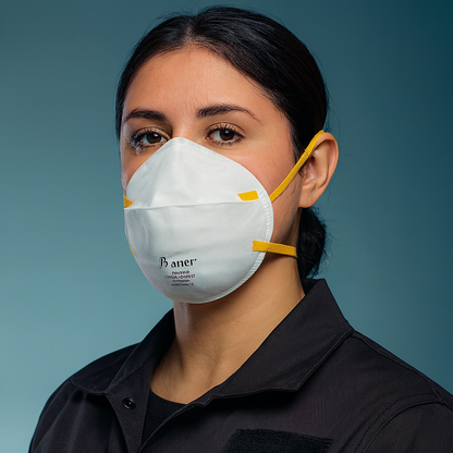 Respirador de Libre Mantenimiento No Reutilizable - Protección Eficaz contra Partículas (30u)