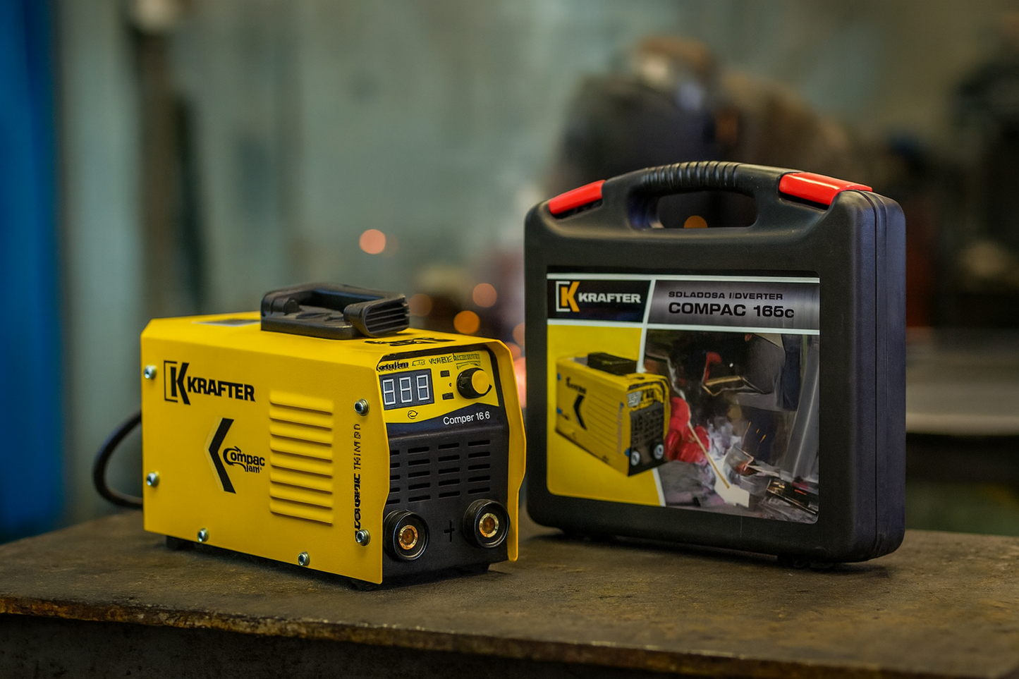 Soldadora inverter 130A Compac 135C