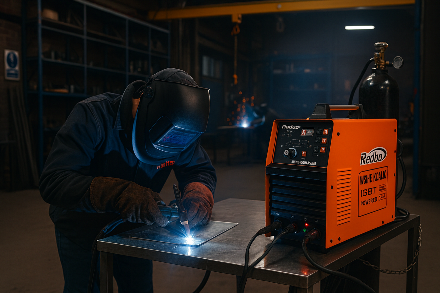 Soldadora industrial  TIG  AC/DC