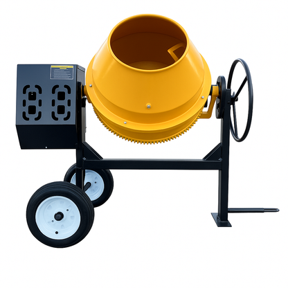 Betonera de Volteo Lateral con Motor Diesel 400 lt