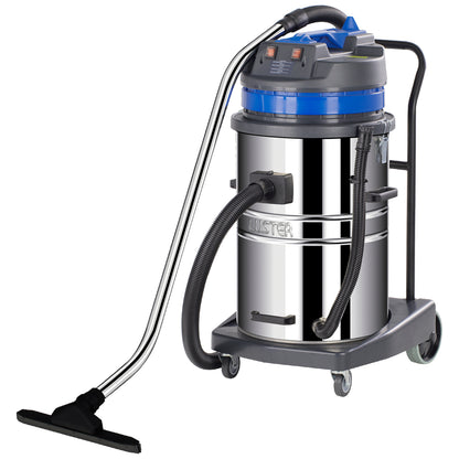 Aspiradora Luster Blue 580 de 70 litros y dos motores, vista general