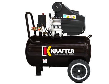 COMPRESOR KRAFTER 50L 2.5HP ACK-50 — vista completa oficial Emaresa