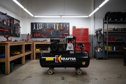 Compresor de Aire Krafter 100L 3HP – Potencia para Taller y Uso Intensivo