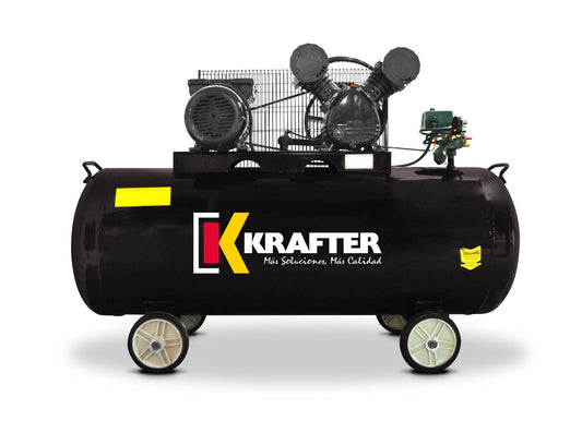 COMPRESOR KRAFTER 200L 3HP ACK-200 — vista completa oficial Emaresa
