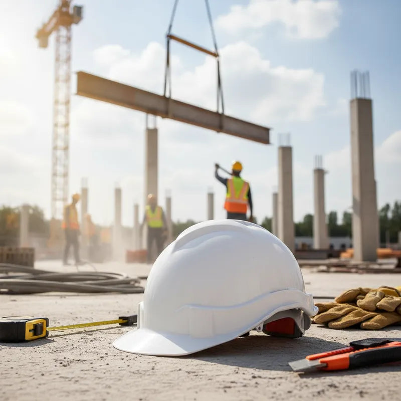 Casco Blanco de Seguridad Activex III – Diseño Moderno, Ligero y Resistente