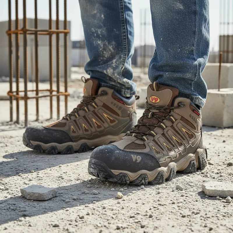 Botin de Seguridad Dieléctrico Impermeable Vflex V9 Antideslizante | Protección Eléctrica
