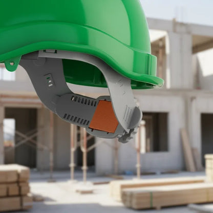 Casco de Seguridad verde Activex III – Protección, Diseño y Confort