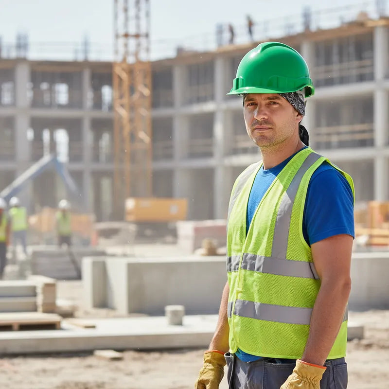 Casco de Seguridad verde Activex III – Protección, Diseño y Confort