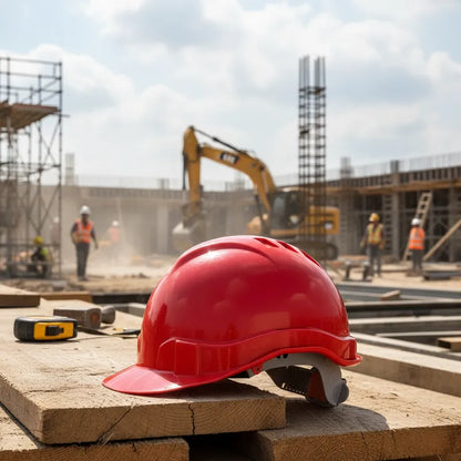 Casco de Seguridad Rojo Activex III – Protección, Comodidad y Diseño Moderno