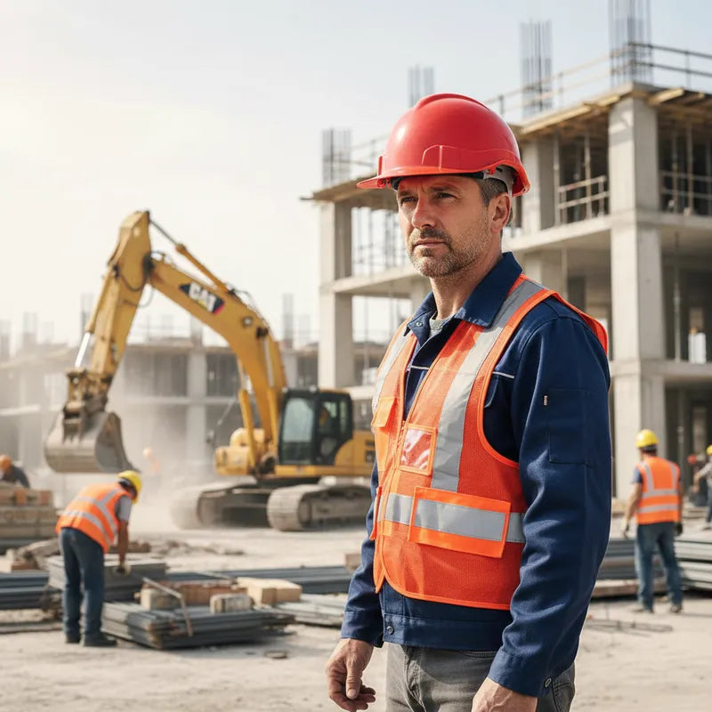 Casco de Seguridad Rojo Activex III – Protección, Comodidad y Diseño Moderno