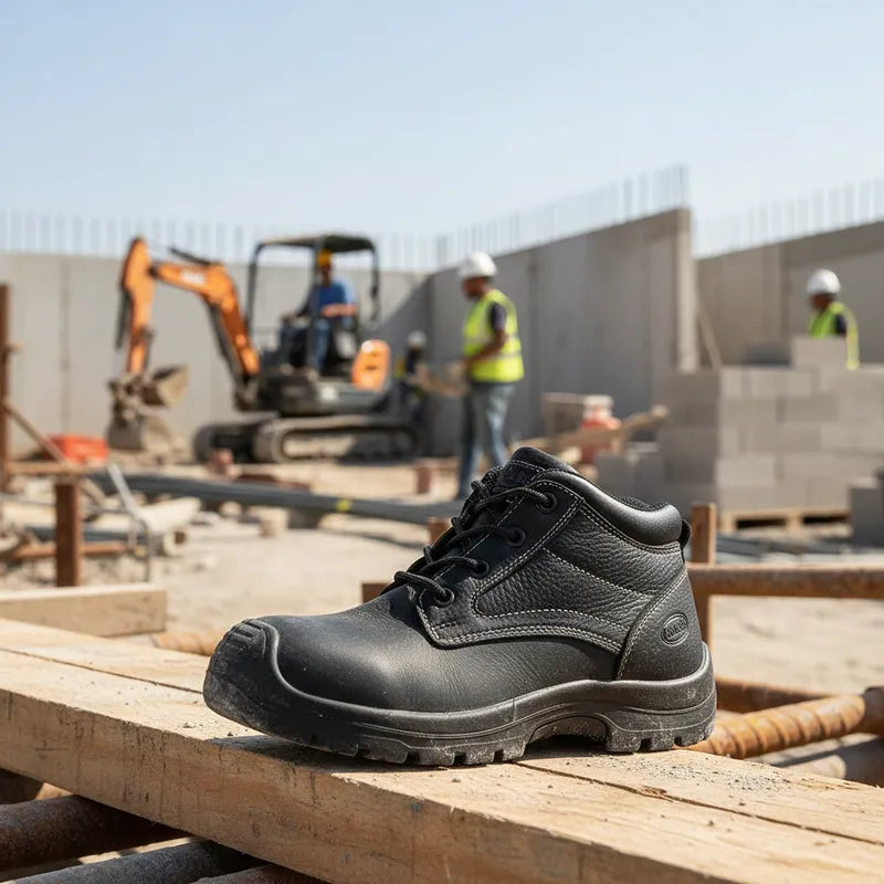 Zapato de seguridad Anticlavo con Puntera de Acero